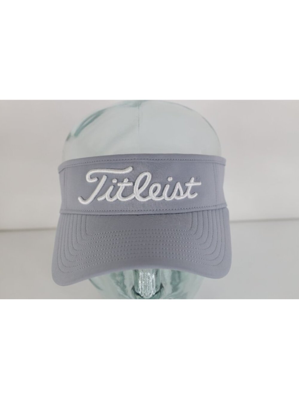 Titleist Stone Ridge Golf Club Ohio Golfing Golf Visor Hat Cap Gray Adjustable